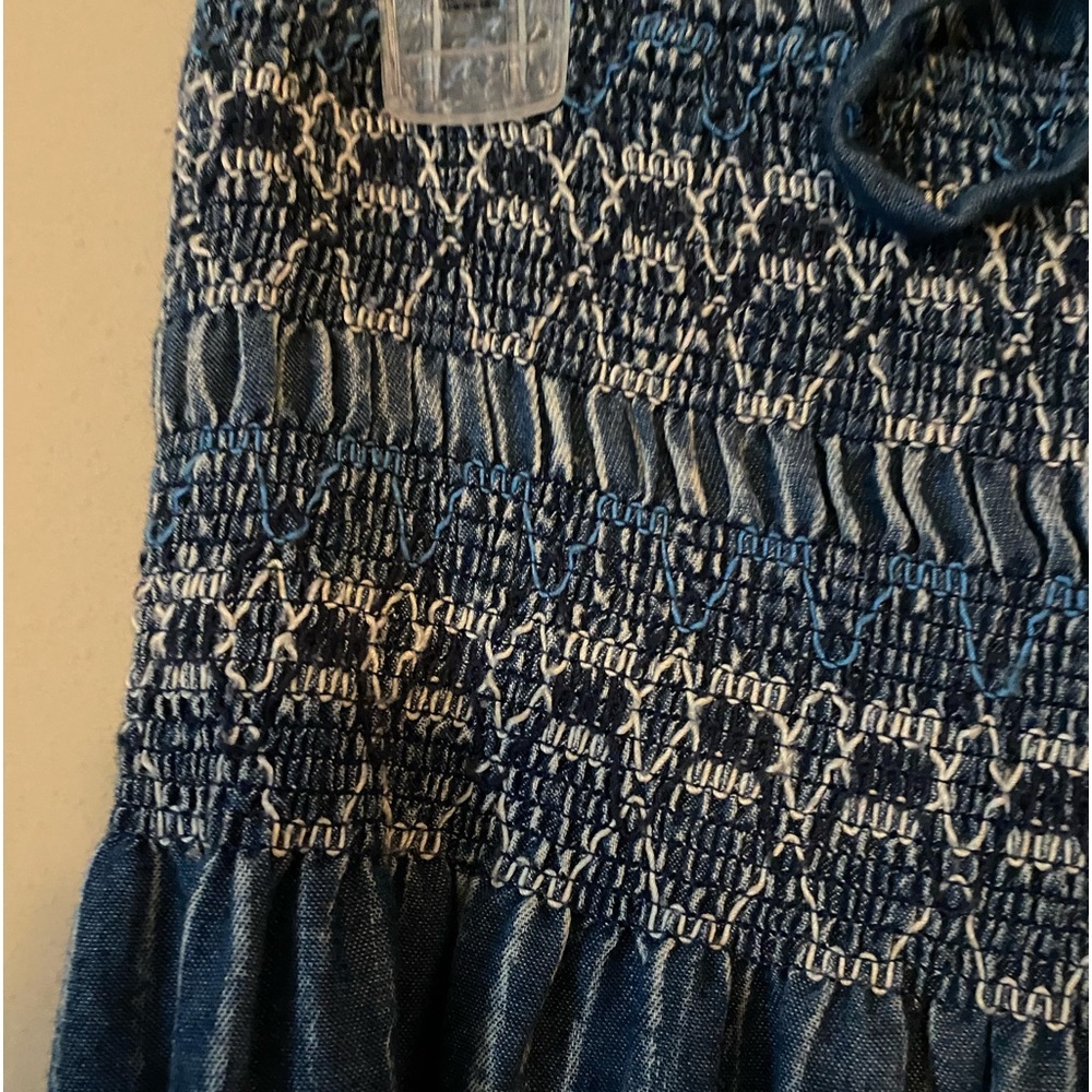 Sacred Threads Boho Hippie Patchwork Ruffle Hem M… - image 3